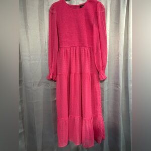 Merokeety Long Sleeve Dress